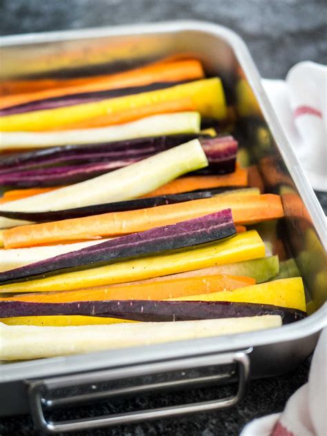 Brown Butter Maple Glazed Roasted Rainbow Carrots Plated Cravings