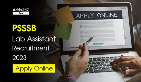 Psssb Lab Assistant Recruitment Apply Online