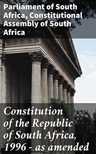 Amazon Constitution Of The Republic Of South Africa As