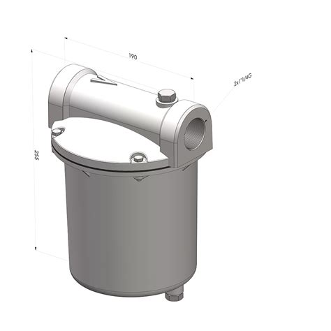 Novacom Filtre Vide Cuve Aluminium S Rie Fv F M