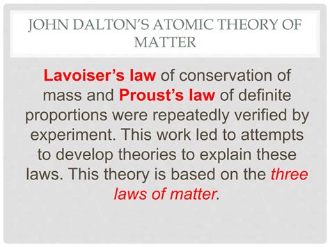 General Chemistry Daltons Atomic Theory Pptx