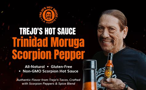 Amazon Trejo S Hot Sauce Trinidad Moruga Scorpion Pepper All Natural Gluten Free And