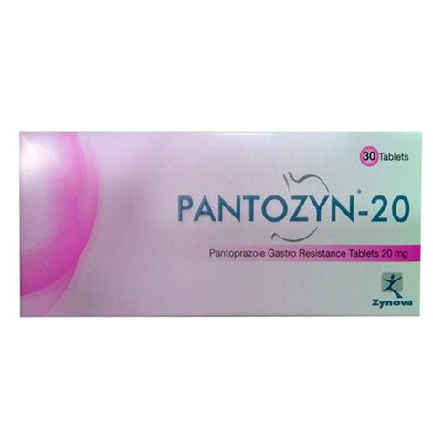 PANTOZYN 20MG 30 TABLETS Al Marwa Pharmacy Qatar