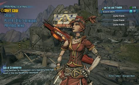 Borderlands 2 Golden Key Shift Codes Skins And Extras On Point Pc