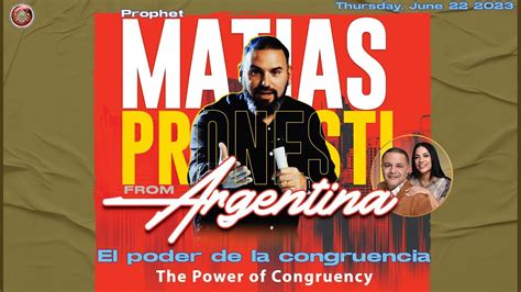 El Poder De La Congruencia The Power Of Congruency Prophet