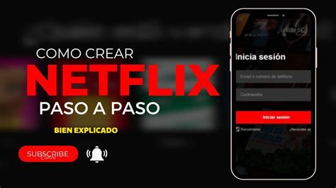 Paso A Paso Como CREAR Una CUENTA En NETFLIX Y Registrarse GRATIS