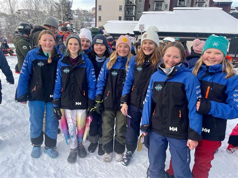 U14 Alpine Team Celebrates Hard Work At The Steamboat Ski Resort Giant Slalom Races