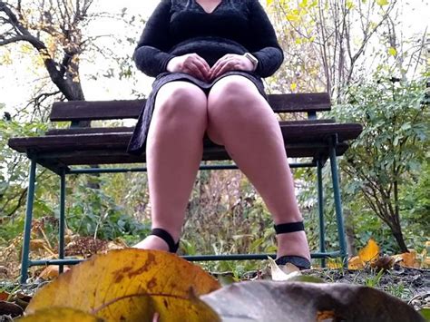 BBW Pisses Through Her Panties With Her Legs Spread Wide While Sitting