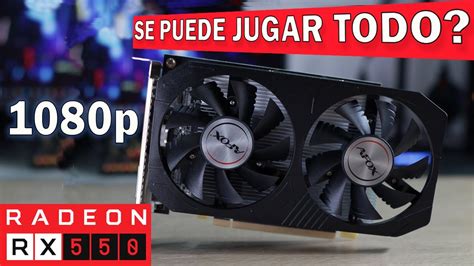 Aún se puede Jugar con esta GPU RX 550 4GB AFOX YouTube