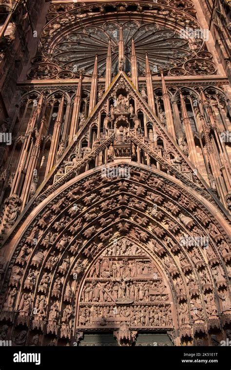 Strasbourg Notre Dame Cathedral Alsace France Strasbourg Cathedral Or