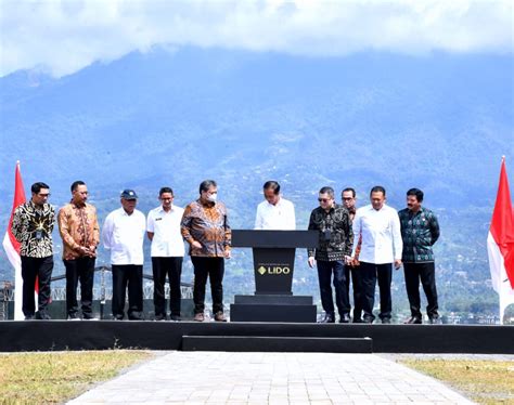 Diresmikan Presiden Jokowi Kek Lido Buka Lapangan Kerja Dan Serap