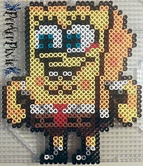 Spongebob Squarepants Perler Beads Sprites Collection Spongebob By Sexiz Pix