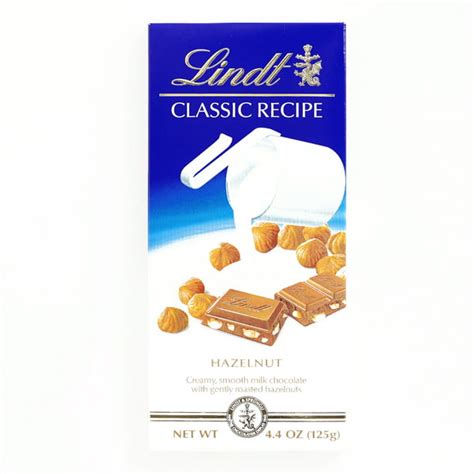 Lindt Classic Recipe Milk Chocolate Hazelnut Bar 4 4 Oz Each 1 Item Per Order Not Per Case