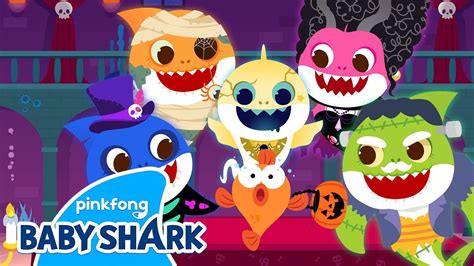 Ghost Baby Sharks Haunted House Baby Shark Halloween Halloween