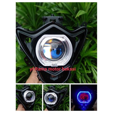 Jual HEADLAMP SATRIA FU 150CC ISI PROJIE BILED AES WST TINGGAL PASANG