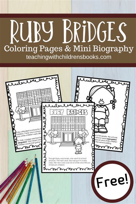 Free Printable Ruby Bridges Activities For Kindergarten Printable