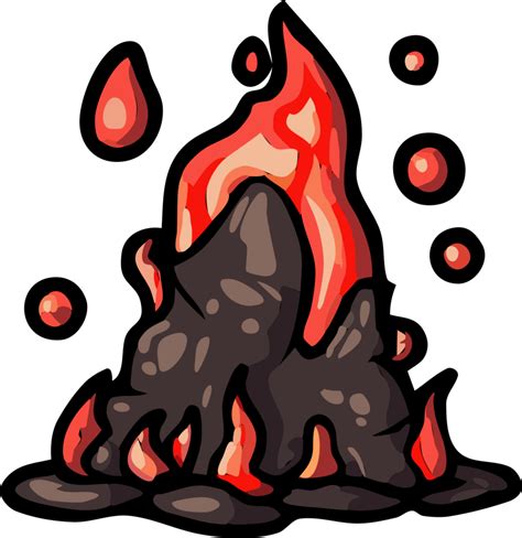 Lava Png Graphic Clipart Design Png