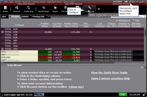 Interactive Brokers Setup Guide