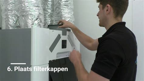 Ventilatiesysteem D Zehnder Comfoair Q Filters Vervangen Youtube