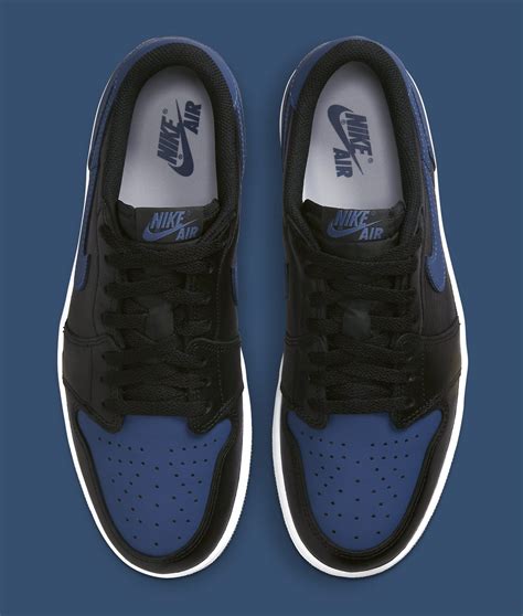 Air Jordan I Low Mystic Navy Release Date Cz Sole Collector