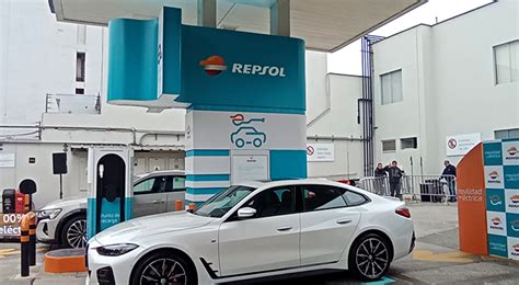 Repsol Inaugura Su Primera Electrolinera En El Per Revista Miner A