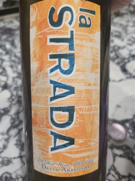 David Akiyoshi Reserve La Strada Red Blend Usa California