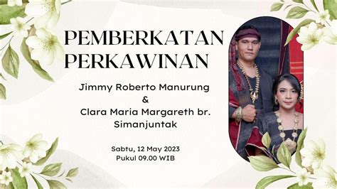 Ibadah Peneguhan Dan Pemberkatan Perkawinan Jimmy Clara Gpib Surya