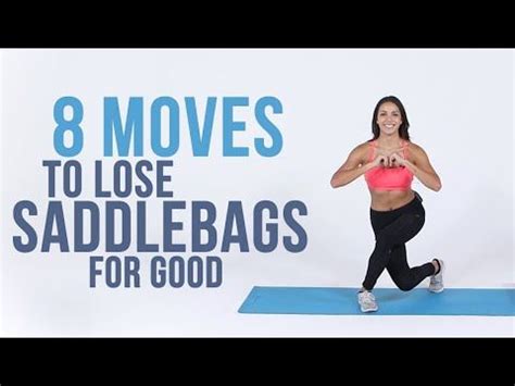 8 Moves To Lose Saddlebags For Good Allenamenti Glutei Esercizi