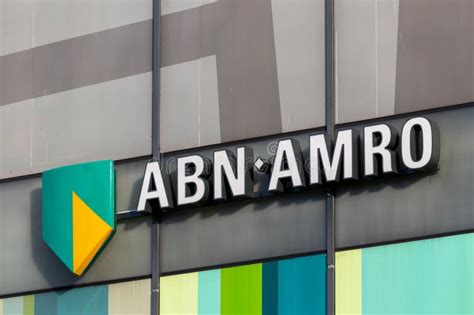 Abn Amro Bank Almere The Netherlands 28 De Enero De 2023 Foto