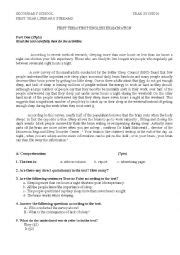 Exam Esl Worksheet By Innessoul