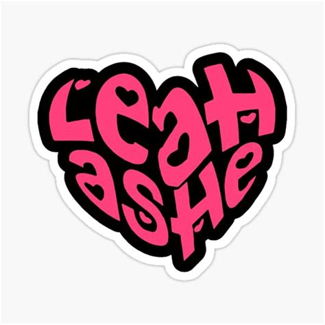 Leah Ashe Funny Sticker For Sale By Justin0224 Redbubble
