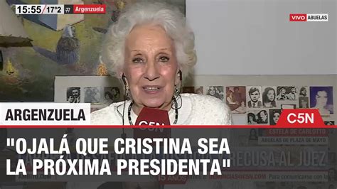 Entrevista Completa A Estela De Carlotto Youtube