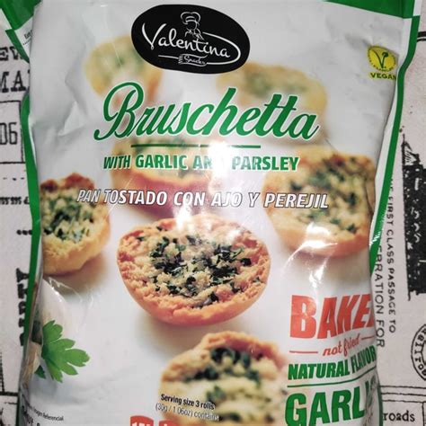 Valentina Bruschetta With Garlic And Parsley Review Abillion