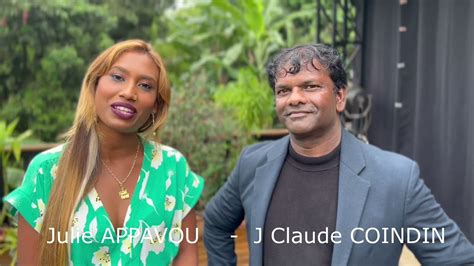 Les Voeux De Julie Appavou Et J Claude Coindin Kanal Austral Tv