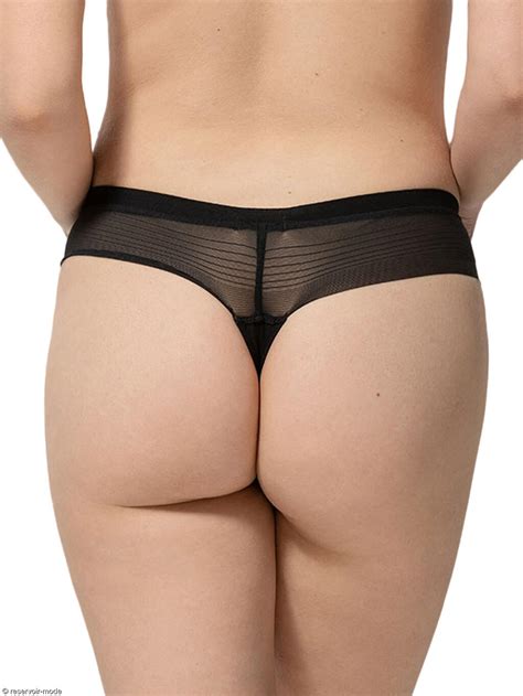 String Lust noir Luna Splendida Réservoir Mode Lingerie Femme et Homme