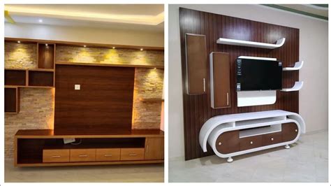 Latest Top Lcd Wall Unit Cabnit Design For Lounges Bedroom Modern