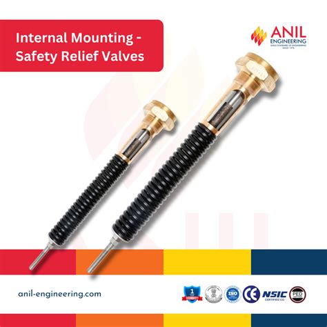 Internal Mounting Safety Relief Valves Anil Engineering