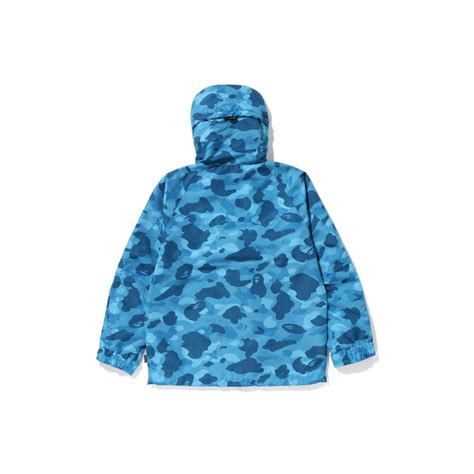 Bape Honeycomb Camo Snowboard Jacket Bluebape Honeycomb Camo Snowboard Jacket Blue Ofour