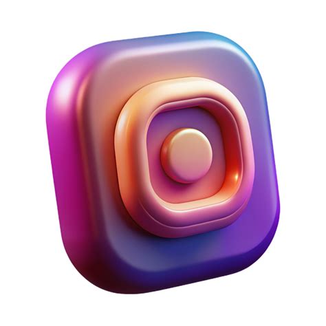 Instagram 3d Instagram Logo 3d Instagram Icon 3d Instagram Symbol