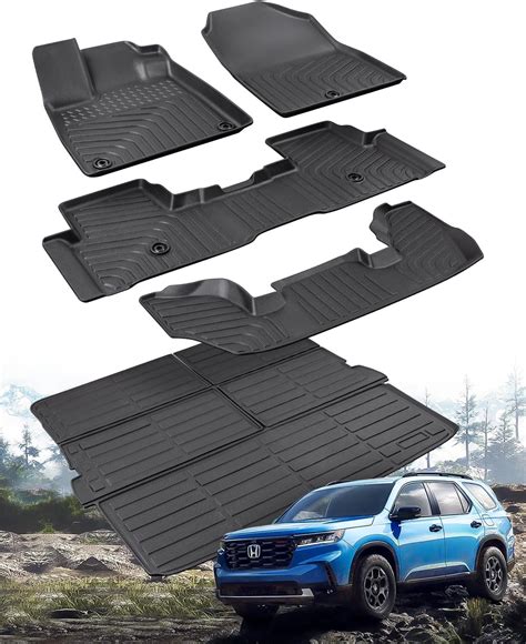 Amazon CreeKT 2023 2024 For Honda Pilot Floor Mats For Honda