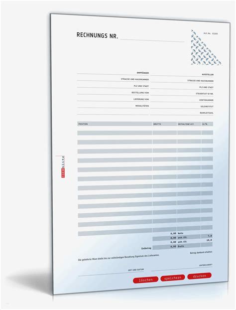 Abrechnung Brutto Netto Bez Ge Vorlage Gro Artig Rechnung Brutto
