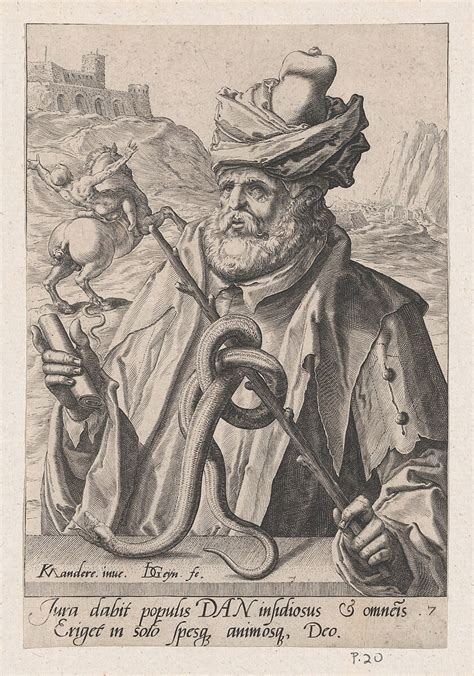 Jacques De Gheyn Ii Dan From The Twelve Sons Of Jacob The