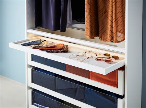 KOMPLEMENT Glass shelf, white, 50x35 cm - IKEA