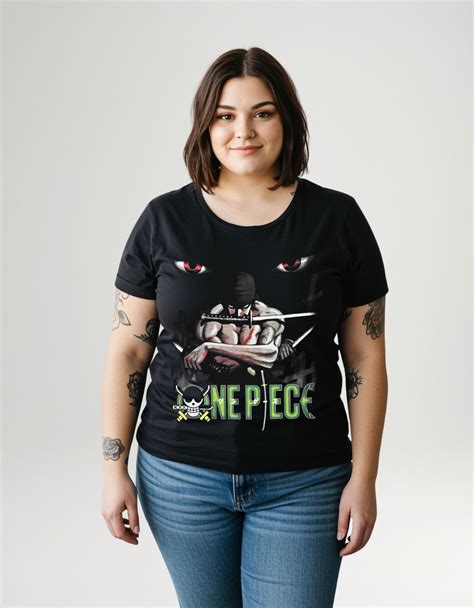 Camiseta One Piece Zoro - Aluvino & Co - Camisetas de Bandas, Séries