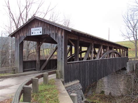 Knapps Covered Bridge Towanda Pa Bradford County Interesting