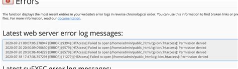 How To View The Error Log In Cpanel