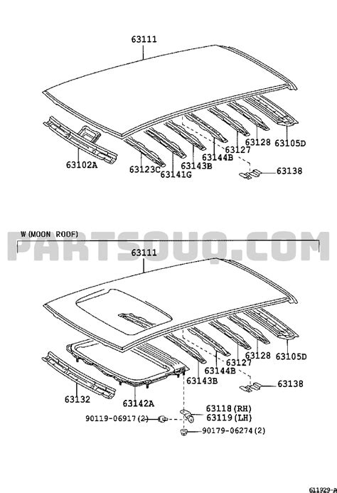 Body Interior Toyota WISH ZNE10R HPPNK ANE1 ZNE10 Parts Catalogs