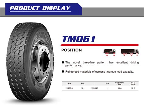 Constancy Truck Bus Tyre Tbr Light Truck Steer And Trailer Tyre