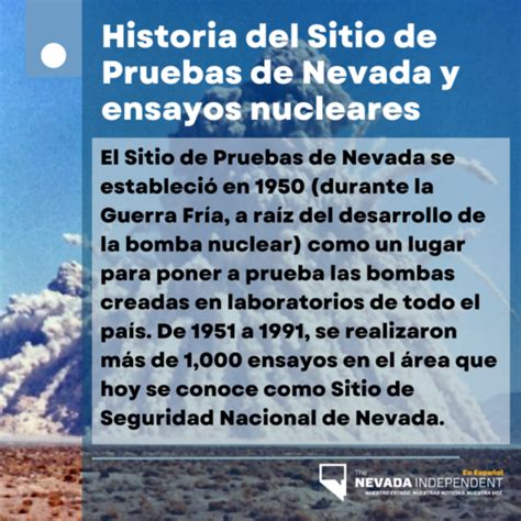 Complicado Legado De Pruebas Nucleares En Nevada Perdura En Personas Y