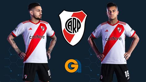 Nueva Camiseta River Plate Titular Pes Para Sider Pc